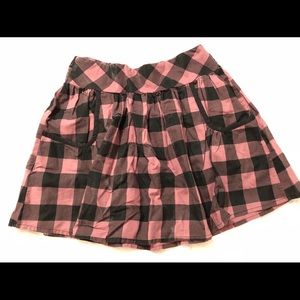 Plaid skirt